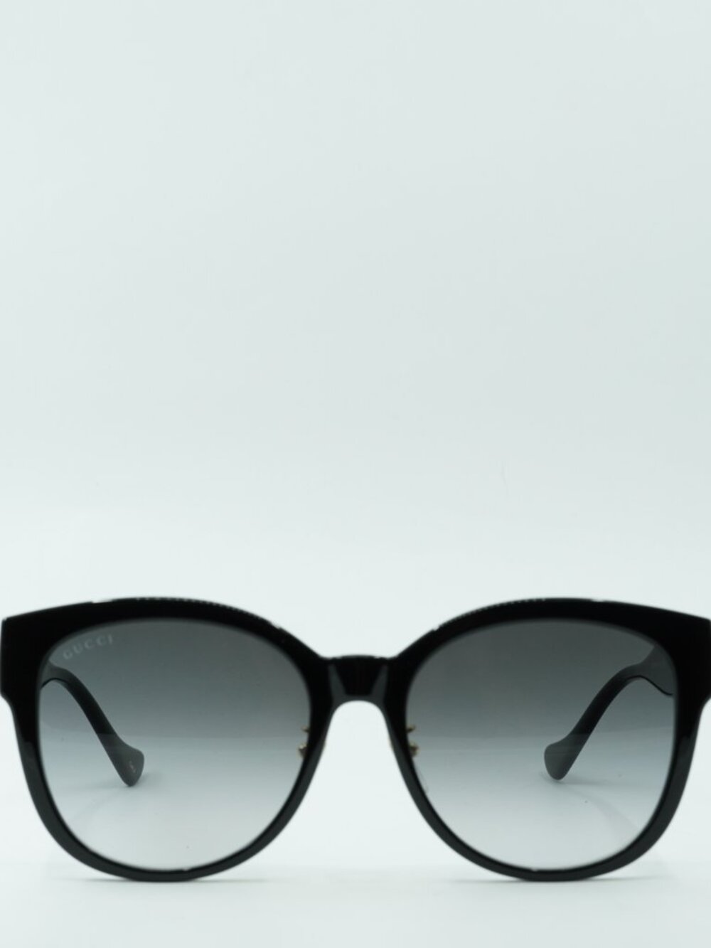 Gucci GG1028SK 006 Cat Eye Sunglasses - Black / Grey - Picture 8 of 14